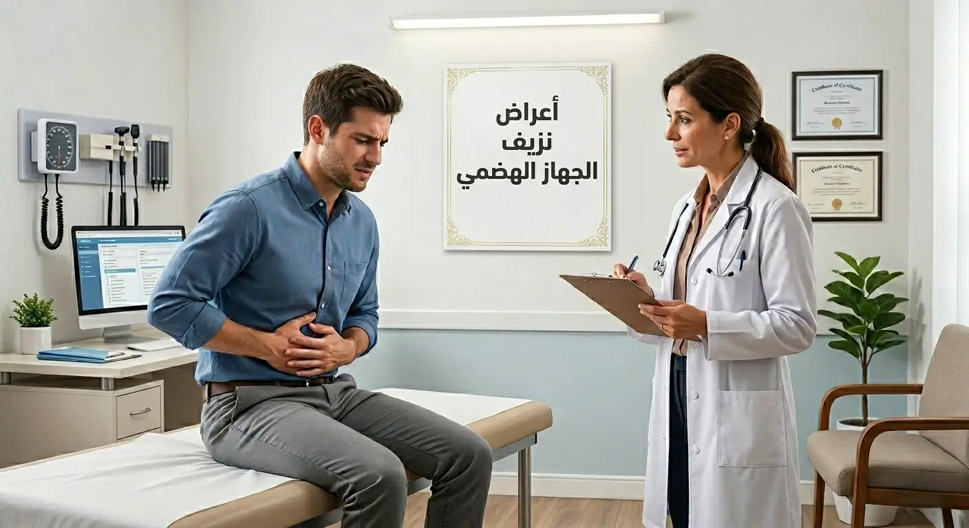 اعراض نزيف الجهاز الهضمي متى يكون النزيف خطيرًا ؟