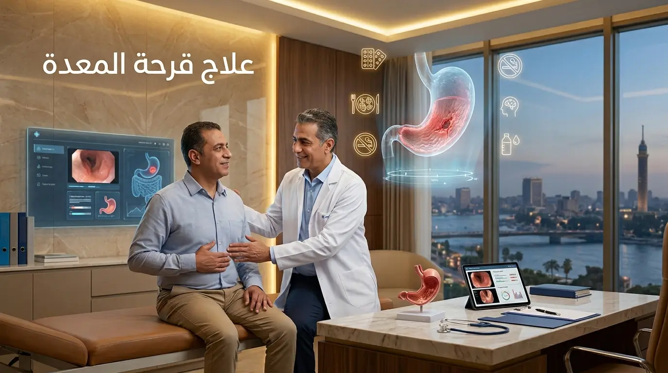 أفضل علاج قرحة المعدة.. دليل شامل للتخلص من الألم نهائيًا