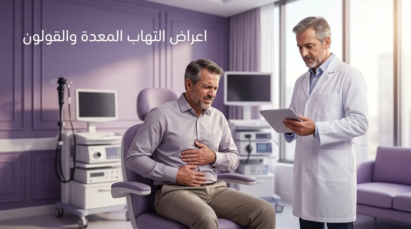 اعراض التهاب المعدة والقولون الأسباب، العلامات المبكرة، وطرق العلاج